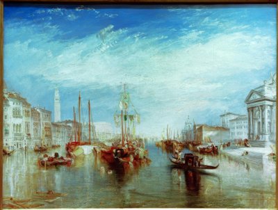 Venedig, vom Vorbau der Madonna della Salute von Joseph Mallord William Turner